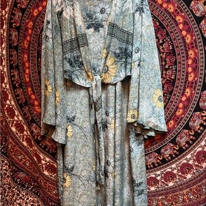 Elegant Floral Kantha Bae Spellbound Kimono